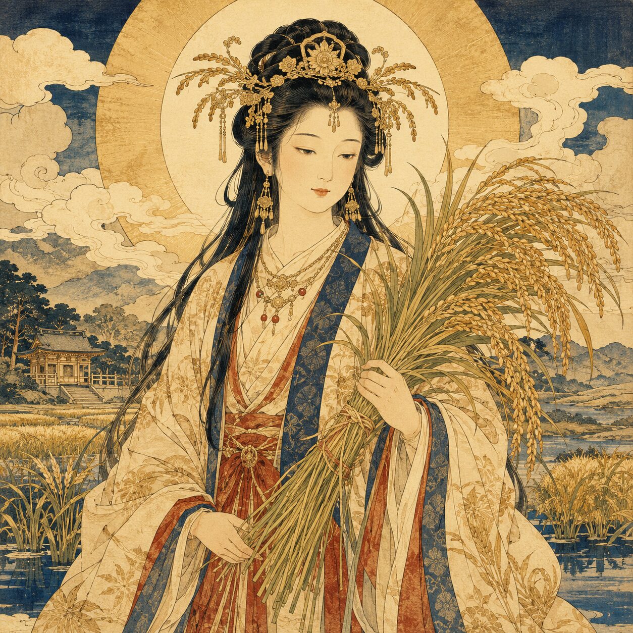 三穂津姫命