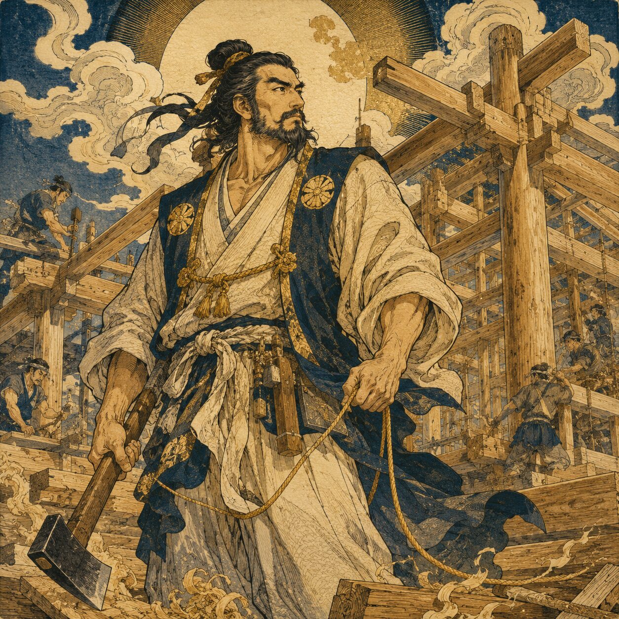 手置帆負神